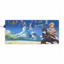 Load image into Gallery viewer, Sao RGB LED Mouse Pad (Desk Mat)