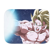 Load image into Gallery viewer, Goku Sherpa Blanket