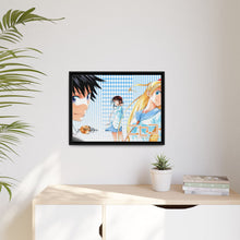 Load image into Gallery viewer, Nisekoi Chitoge Kirisaki, Kosaki Onodera Canvas Framed Art Print