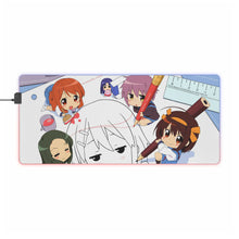 Load image into Gallery viewer, The Melancholy Of Haruhi Suzumiya RGB LED Mouse Pad (Desk Mat)