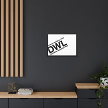 Load image into Gallery viewer, DWL Invert Canvas Framed Art Print