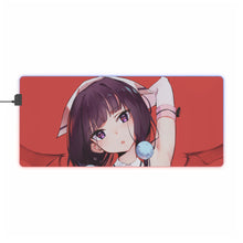 Load image into Gallery viewer, Blend S Maika Sakuranomiya RGB LED Mouse Pad (Desk Mat)