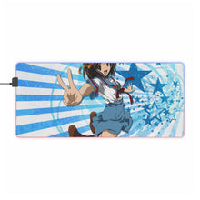 Load image into Gallery viewer, The Melancholy Of Haruhi Suzumiya RGB LED Mouse Pad (Desk Mat)