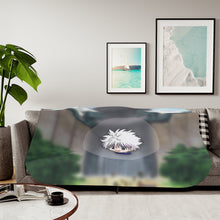 Load image into Gallery viewer, Hunter x Hunter Killua Zoldyck Sherpa Blanket