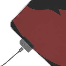 Load image into Gallery viewer, Minimalistic asta devil form RGB LED Mouse Pad (Desk Mat)