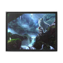 Load image into Gallery viewer, Princess Mononoke Canvas Framed Art Print