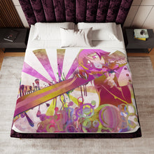Load image into Gallery viewer, Soul Eater Sherpa Blanket