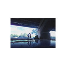 Load image into Gallery viewer, Couple Meeting Under Bridge Rug