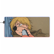 Load image into Gallery viewer, Chainsaw Man RGB LED Mouse Pad (Desk Mat)
