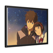 Load image into Gallery viewer, Your Name. Canvas Framed Art Print