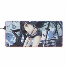 Load image into Gallery viewer, Black Rock Shooter RGB LED Mouse Pad (Desk Mat)