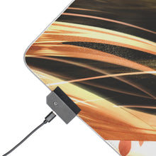 Load image into Gallery viewer, Mikasa Ackerman vs Annie Leonhart (titan) RGB LED Mouse Pad (Desk Mat)