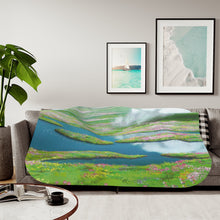 Load image into Gallery viewer, Anime Howl's Moving Castle Sherpa Blanket