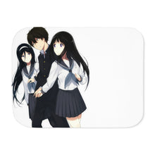 Load image into Gallery viewer, Eru Chitanda And Hōtarō Oreki Sherpa Blanket