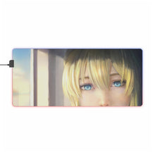 Load image into Gallery viewer, Violet Evergarden Violet Evergarden RGB LED Mouse Pad (Desk Mat)