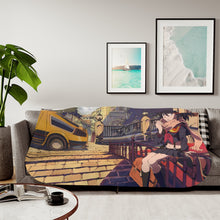 Load image into Gallery viewer, Anime Kill La Kill Sherpa Blanket