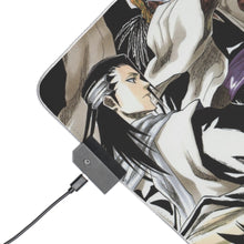 Load image into Gallery viewer, Bleach Renji Abarai, Kenpachi Zaraki RGB LED Mouse Pad (Desk Mat)
