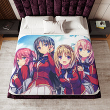 Load image into Gallery viewer, Anime Classroom of the Elite Sherpa Blanket