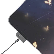 Load image into Gallery viewer, Anime girl playing the violin RGB LED Mouse Pad (Desk Mat)