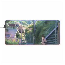 Load image into Gallery viewer, Rihoko Sakurai RGB LED Mouse Pad (Desk Mat)