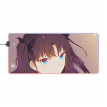 Load image into Gallery viewer, Rin Tohsaka RGB LED Mouse Pad (Desk Mat)