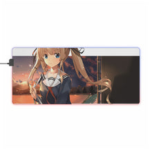 Load image into Gallery viewer, Saekano: How To Raise A Boring Girlfriend RGB LED Mouse Pad (Desk Mat)