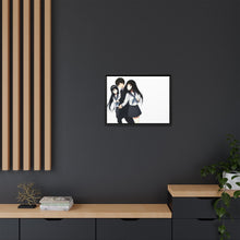 Load image into Gallery viewer, Eru Chitanda And Hōtarō Oreki Canvas Framed Art Print