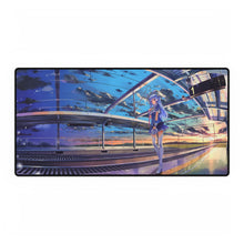 Load image into Gallery viewer, Anime Train Station Mouse Pad (Desk Mat)