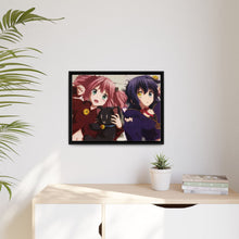 Load image into Gallery viewer, Rikka Takanashi and Satone Shichimiya Canvas Framed Art Print