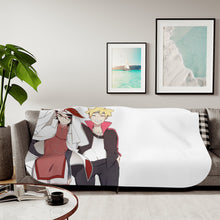 Load image into Gallery viewer, Boruto Sherpa Blanket