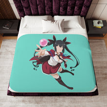 Load image into Gallery viewer, Is It Wrong To Try To Pick Up Girls In A Dungeon? Sherpa Blanket