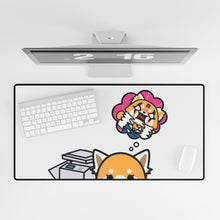 Load image into Gallery viewer, Aggretsuko Mouse Pad (Desk Mat)