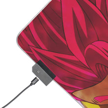 Load image into Gallery viewer, Gogeta SSG RGB LED Mouse Pad (Desk Mat)