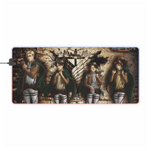 Load image into Gallery viewer, Anime Attack On Titan RGB LED Mouse Pad (Desk Mat)