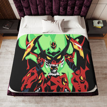 Load image into Gallery viewer, Tengen Toppa Gurren Lagann Minimalist Sherpa Blanket