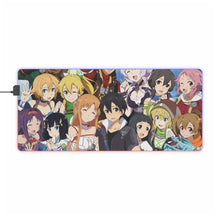Load image into Gallery viewer, Sword Art Online RGB LED Mouse Pad (Desk Mat)