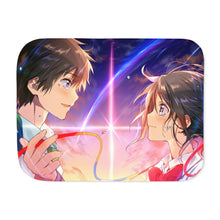 Load image into Gallery viewer, Your Name. Sherpa Blanket