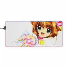 Load image into Gallery viewer, Cardcaptor Sakura Sakura Kinomoto RGB LED Mouse Pad (Desk Mat)