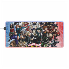 Load image into Gallery viewer, My Hero Academia Izuku Midoriya, Katsuki Bakugou, Ochako Uraraka, Tsuyu Asui RGB LED Mouse Pad (Desk Mat)