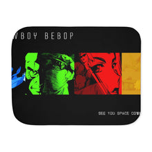 Load image into Gallery viewer, Anime Cowboy Bebop Sherpa Blanket