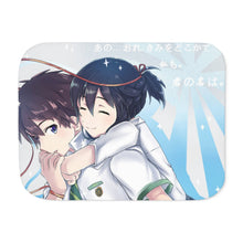 Load image into Gallery viewer, Your Name. Sherpa Blanket