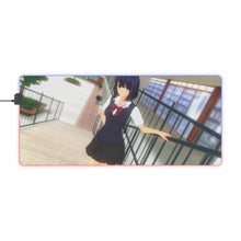 Load image into Gallery viewer, Kuzu No Honkai Hanabi Yasuraoka RGB LED Mouse Pad (Desk Mat)