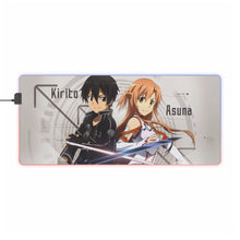 Load image into Gallery viewer, Sword Art Online RGB LED Mouse Pad (Desk Mat)