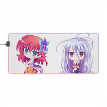Load image into Gallery viewer, No Game No Life RGB LED Mouse Pad (Desk Mat)