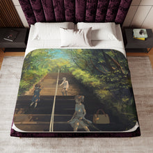 Load image into Gallery viewer, Anime Clannad Sherpa Blanket