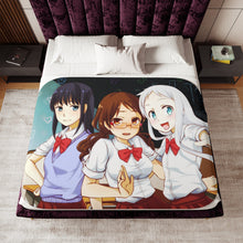 Load image into Gallery viewer, Anohana Sherpa Blanket
