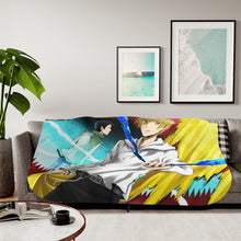 Load image into Gallery viewer, Mikado & Masaomi Sherpa Blanket