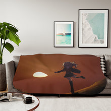 Load image into Gallery viewer, Anime Charlotte Sherpa Blanket