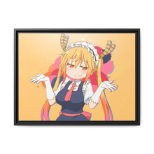 Load image into Gallery viewer, Wallpaper kobayashi-san chi no maid dragon (Tohru) Canvas Framed Art Print