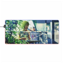 Load image into Gallery viewer, The Garden Of Words RGB LED Mouse Pad (Desk Mat)